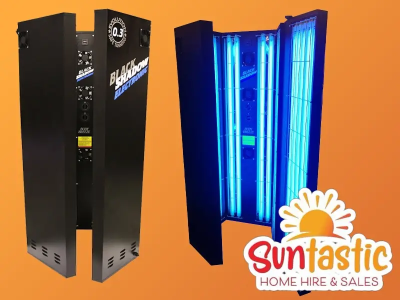 Black Shadow sunbed hire